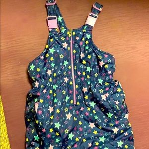 Girls snow bib pants - 6x